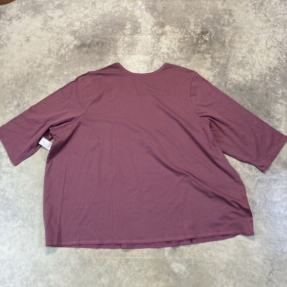 Catherines Sleepwear Shirt Womens Plus 4X Cotton Deer to my Heart - Picture 5 of 7